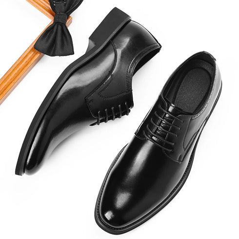 Men's Leather Casual Shoes for Formal Dress and Work Occasions